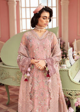 The Secret Garden by Nureh Embroidered Chiffon 4 Piece Unstitched Suits - NU24SG NL-58 CAROLINE